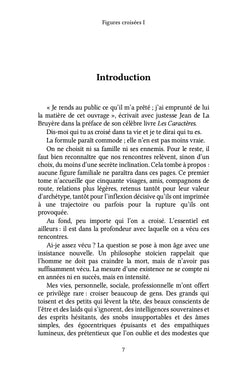 Figures croisées I