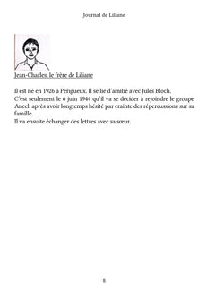 Journal de Liliane