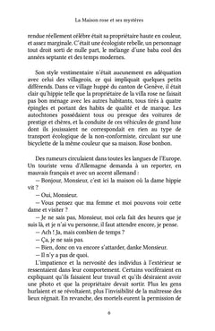 La Maison rose et ses mystères