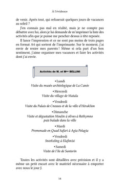 À l'évidence