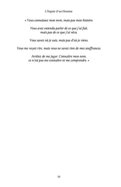 L'Espoir d'un Homme