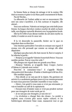 Mon oncle Valentin