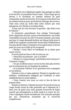 Mon oncle Valentin