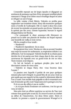 Mon oncle Valentin