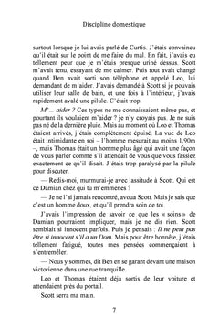 Discipline domestique