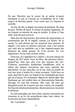 Le sang des innocents