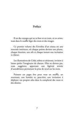 Envolées d'un oiseau