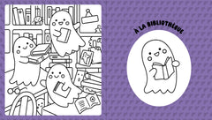 Coloriages cosy - Gentils fantômes