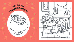 Coloriages cosy - Saint-Nicolas