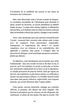 Au Congo, le pouvoir dort dans la rue