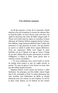 L'alchimie du dernier automne