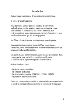 La solidité managériale