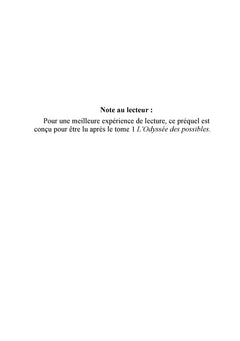 NEREIA - Le Prisme du passé (préquel)