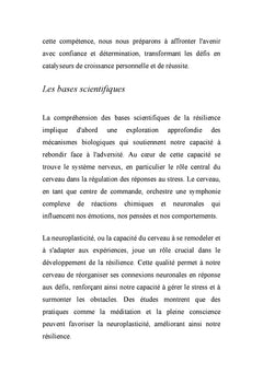 LE GUIDE DE LA RÉSILIENCE