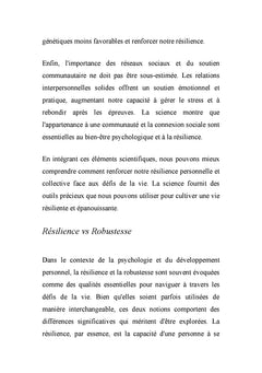 LE GUIDE DE LA RÉSILIENCE