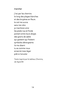 la gravité des pétales