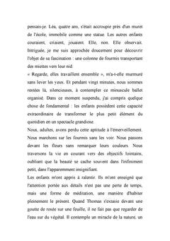CE QUE LES ENFANTS M'ONT APPRIS