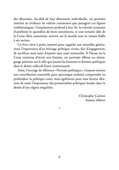 Portraits d'hommes politiques corses