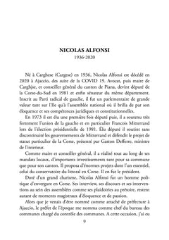 Portraits d'hommes politiques corses