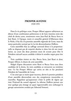 Portraits d'hommes politiques corses