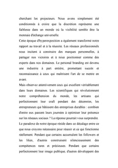 Réussir sans se montrer