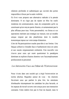 Réussir sans se montrer