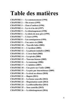 Ma vie, avec des mots sur les maux