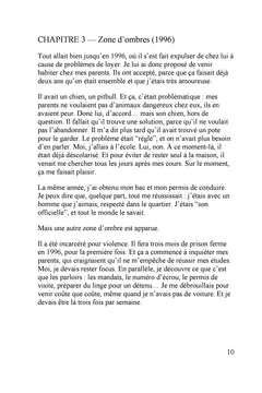 Ma vie, avec des mots sur les maux