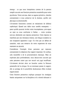 Vous n'êtes pas paresseux