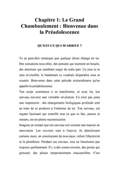 DANS LA TÊTE D'UN PRÉ-ADO