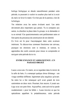 DANS LA TÊTE D'UN PRÉ-ADO
