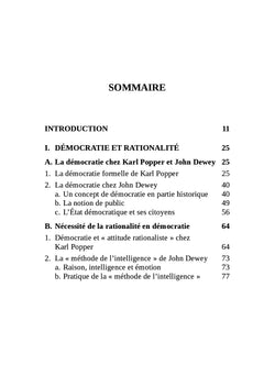 Démocratie et Raison. Le rationalisme et ses paradoxes...