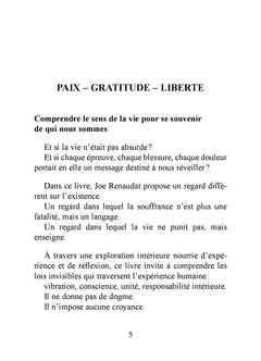 Paix - Gratitude - Liberté
