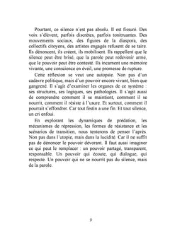 Le Festin des silences
