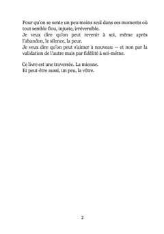 Ce que je n'ai pas vu venir