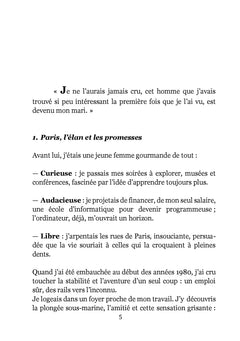 Ce que je n'ai pas vu venir