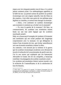 Mise en place d'une monnaie libre