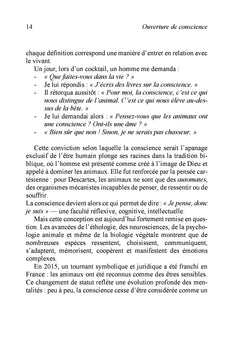 Ouverture de conscience
