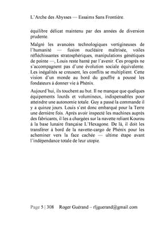 L'Arche Des Abysses  Tome 1