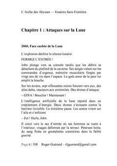 L'Arche Des Abysses  Tome 1