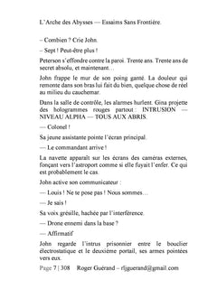 L'Arche Des Abysses  Tome 1