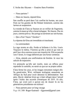 L'Arche Des Abysses  Tome 1