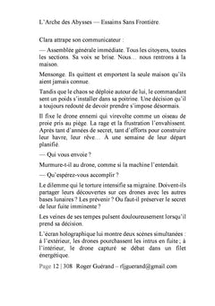 L'Arche Des Abysses  Tome 1
