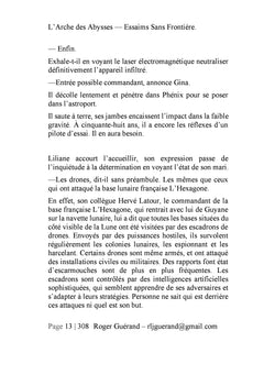 L'Arche Des Abysses  Tome 1