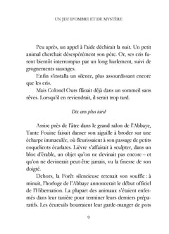 Un jeu d'ombre et de mystère