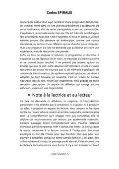 Codex SPIRALIS