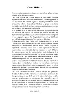 Codex SPIRALIS