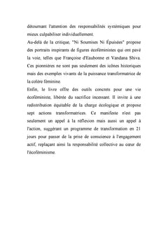 NI SOUMISES NI ÉPUISÉES