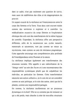 NI SOUMISES NI ÉPUISÉES