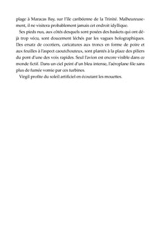 Plonger le regard: dans son reflet sur l'océan et y voir d'étranges choses